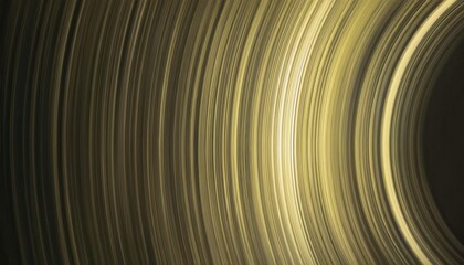Poster - golden light streaks in circular motion, abstract radial texture with dynamic glow, futuristic motion background