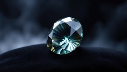 Fototapete - A gemstone, often referred to as a jewel or precious stone, is a mineral crystal that is shaped and polished for use in jewelry and decorative items.