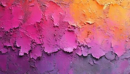 Poster - Vibrant Abstract Textured Background with Pink, Orange, and Purple Tones Blending Seamlessly for Artistic and Creative Use in Design Projects