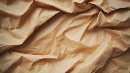 Poster - Light brown kraft paper texture banner background