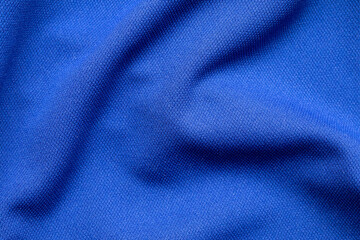 Blue sports clothing fabric football shirt jersey texture