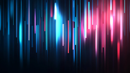 Poster - Dynamic light patterns abstract digital art colorful background studio close-up visual effect highlights