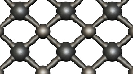 Poster - Graphene structure analysis laboratory scientific diagram high-tech environment macro viewpoint material science concept