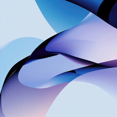 Canvas Print - abstract blue background
