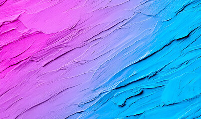 Poster - Colorful Abstract Texture with Pink and Blue Gradient Design