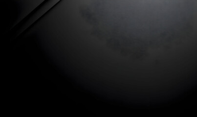Poster - Abstract Black Gradient Background with Soft Texture and Contrast
