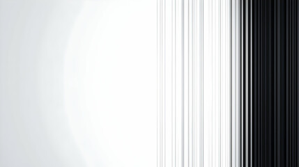 Poster - Abstract Vertical Lines in Monochrome Gradient Background