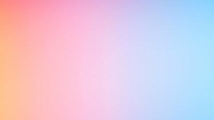 Poster - Soft Gradient Background in Pink and Blue Hues for Design Projects