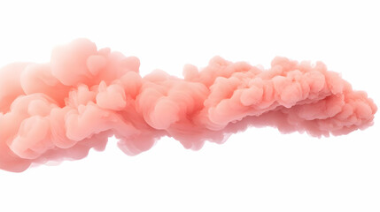 Poster - Soft Pink Smoke Flowing in Abstract Background for Artistic Use