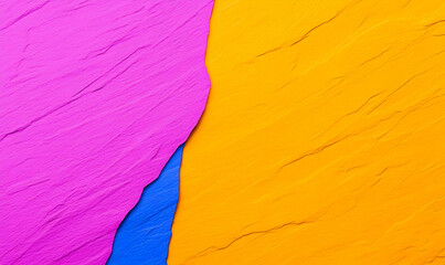 Poster - Vibrant Colorful Abstract Background in Pink, Blue, and Yellow