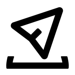 Poster - Osprey black outline icon pack