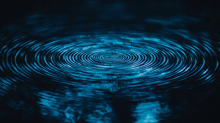 Poster - Rippling water effects nature scene close-up photography serene environment underwater perspective tranquility concept