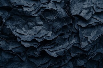 Poster - A futuristic abstract background composed of gray paper elements