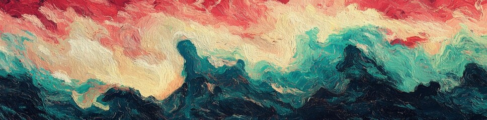 Computational artwork featuring abstract noise background and generative art illustration