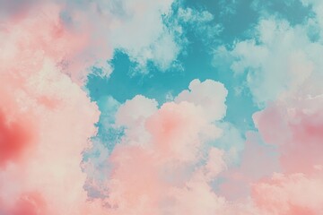 Poster - This pantone color background is an abstract photo with a blue gradient and smooth lines, presented in a defocused manner