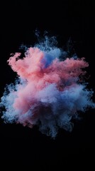 Poster - The concept features a modern color design background with a gradient of colorful abstract elements, evoking a smooth and relaxing atmosphere