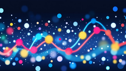 Poster - Data visualization trends digital space infographic design modern environment abstract viewpoint