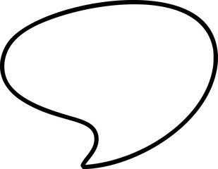Poster - Empty speech bubble vector provides space for dialogue, questions, or comments, encouraging communication and expression