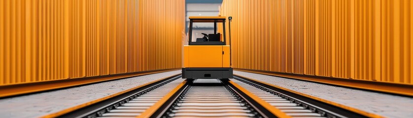 Poster - Robotic System for Automated Freight Handling in Railway Terminal with Container Stacking