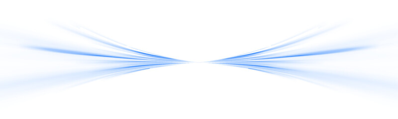Wall Mural - futuristic neon rays vector abstract background. speed light lines in blue tones. technology-inspire