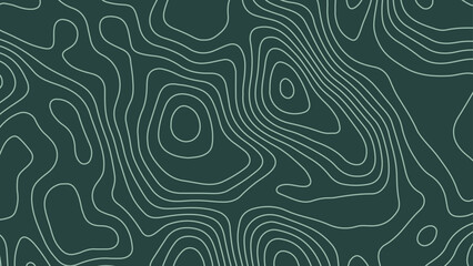 Wall Mural - abstract topographic contours map background, white wave paper curved reliefs abstract background.
