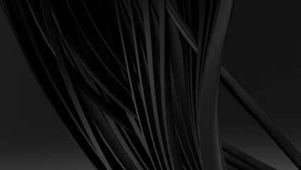 Wall Mural - luxury modern art abstract background with black matte texture