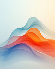 Poster - Bold editorial style capturing a natural ripple in an unconventional setting, with vibrant,
