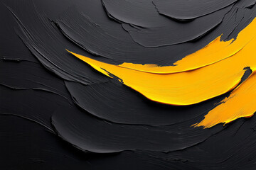 Poster - A dramatic, high-contrast composition symbolizing illustrious merit, with bold strokes of gold and