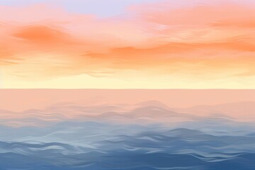 Wall Mural - sunset ocean backgrounds landscape outdoors.