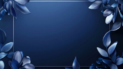 frame, low-angle, blue solid background, clean glowing frame with soft gradients, polished details.