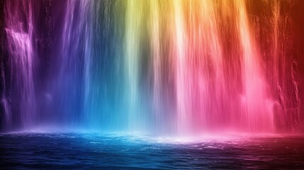 Poster - 12 Abstract Waterfall Light Effect Backgrounds