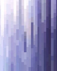 Poster - Abstract vertical gradient pattern in shades of purple and white with pixelated effect forming a textured backdrop or background