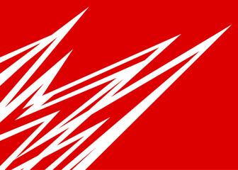 Poster - abstract background with rough and jagged lines pattern and with some copy space area
