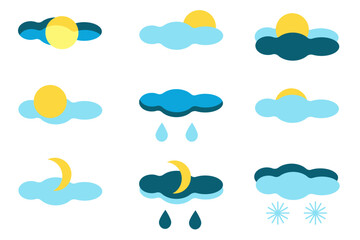 weather forecast icons