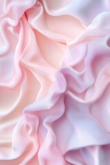 Poster - This elegant abstract background features a smooth gradient transitioning from lilac to glacier blue with a soft satin texture. Ideal for design projects needing a gentle touch