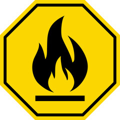 Wall Mural - caution warning dangerous alarm set, danger sign collection, attention vector icon, yellow, red and 