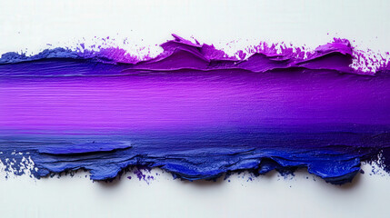 Fototapete - Vivid shades of purple blend seamlessly across a white background, showcasing an abstract artistic texture that captivates the eye