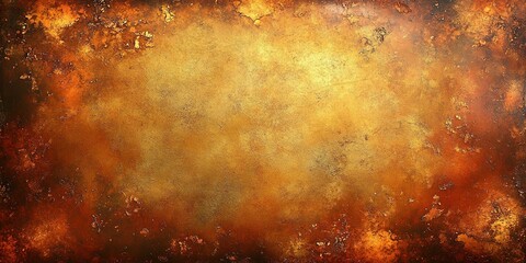 Poster - Vibrant texture with golden and orange hues creating an abstract atmosphere for creative backgrounds