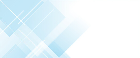 Fototapete - Colorful vector abstract modern wide banner background