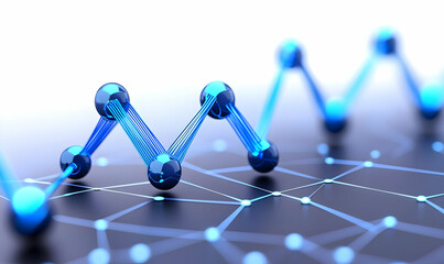 Poster - Abstract Visualization of Molecular Structure and Scientific Data Trends