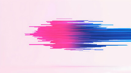 Poster - Abstract Colorful Lines Creating Dynamic Motion Effect Background