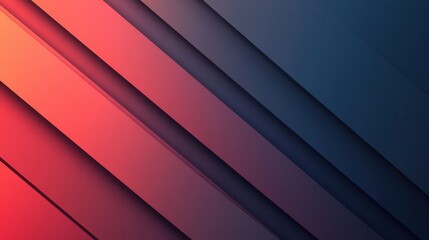 Leinwandbilder - Gradient background reflecting political movement with dynamic diagonal lines Generative AI