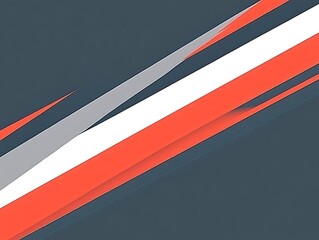 Poster - Dynamic abstract background with colorful diagonal stripes overlay effect