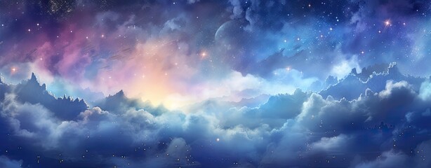 Wall Mural - night sky
