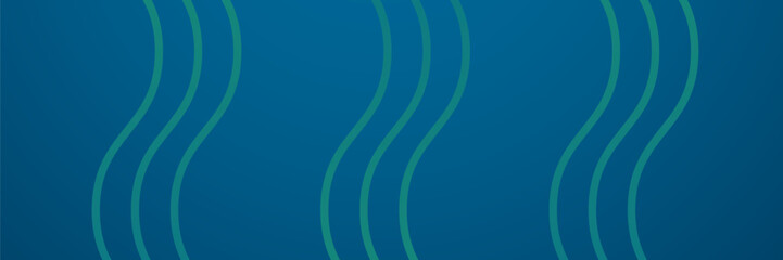 banner template design with header interface gradient style