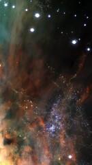 Wall Mural - Interstellar Space Voyage Through the Cosmos