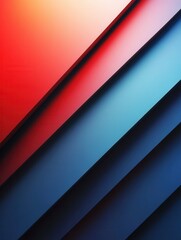 Leinwandbilder - Dynamic gradient background reflecting political movement and progress with abstract lines for visual interest Generative AI