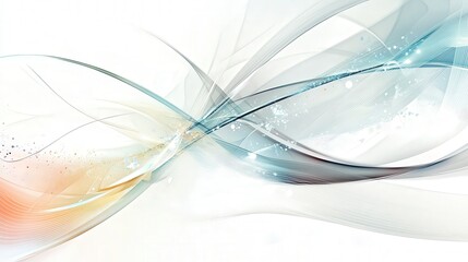 Poster - Modern light technology abstract designs
