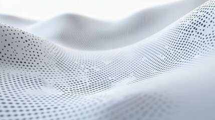 Poster - intricate abstract light technology pattern