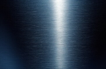 Poster - Smooth Brushed Metal Texture with Subtle Reflections Ideal for Background and Design Use in Various Creative Projects and Industrial Applications